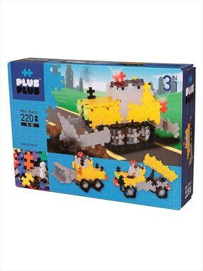 Plus-Plus 220pc Pastel 3 In 1 Building Set Made in Denmark New Sealed For Age 5+